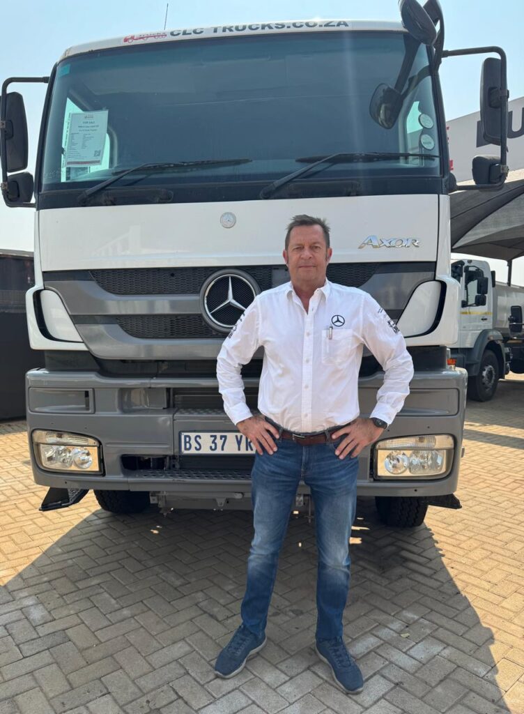 Cobus Lourens, the owner of CLC Trucks